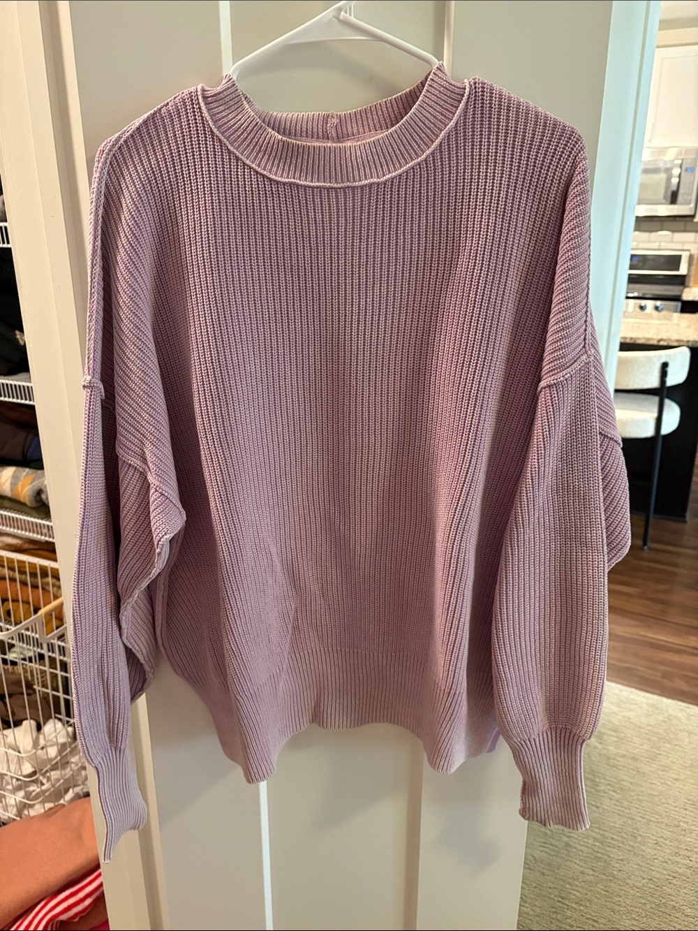 Aerie Oversized Waffle Knit Sweater